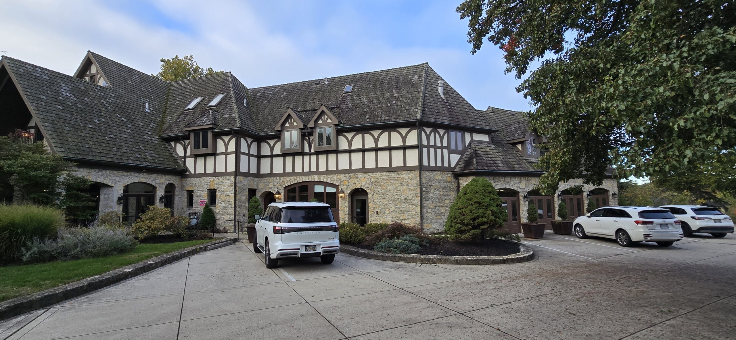 Mansion drive way for TCP Asset Management structured wiring project